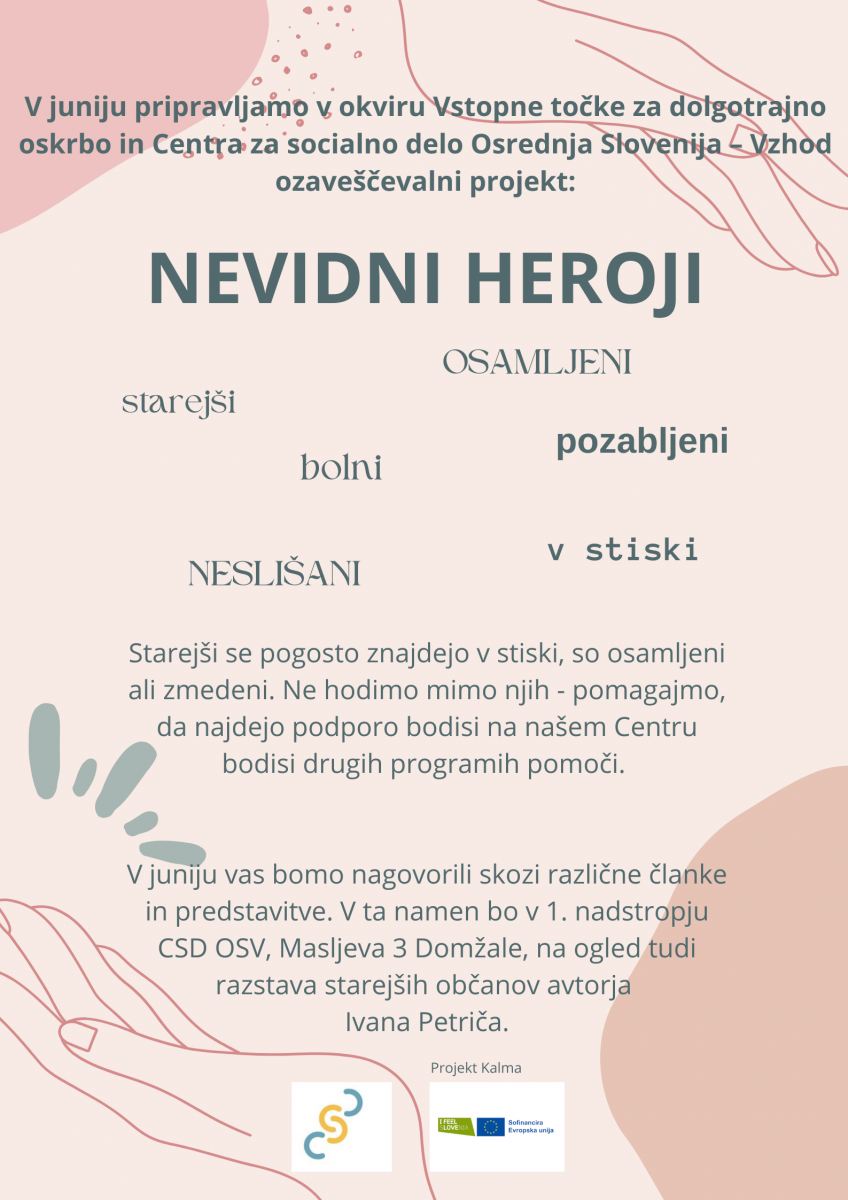 Razstava fotografij NEVIDNI HEROJI