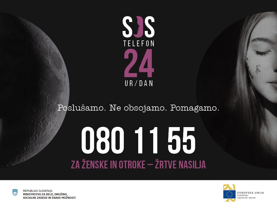 Obvestilo o projektu POSLUŠAMO, NE OBSOJAMO, POMAGAMO