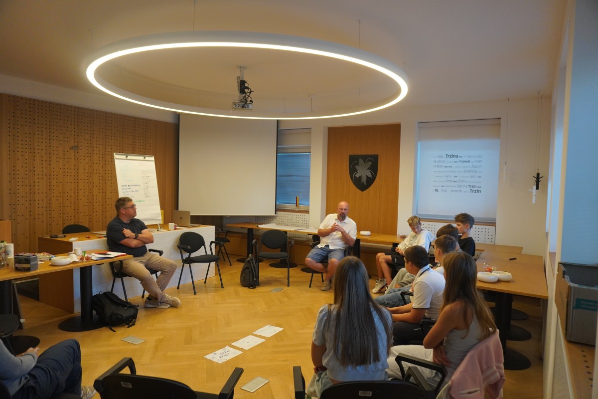 Projekt mladinc Trzin - poročilo za avgust in september 2026