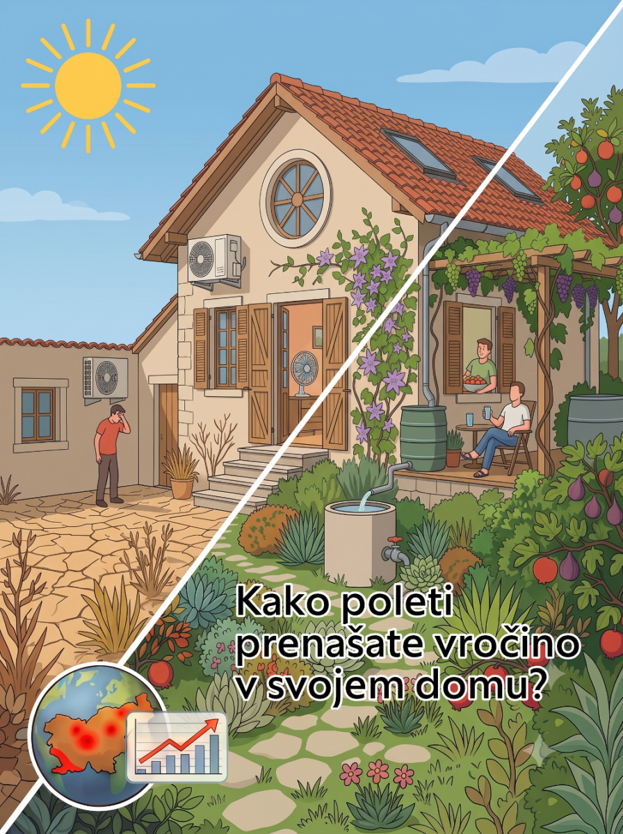 Anketa Fakultete za gradbeništvo in geodezijo UL o pregrevanju stavb