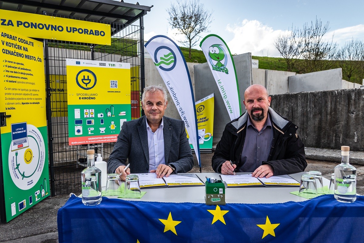 Predaja kotička ponovne uporabe