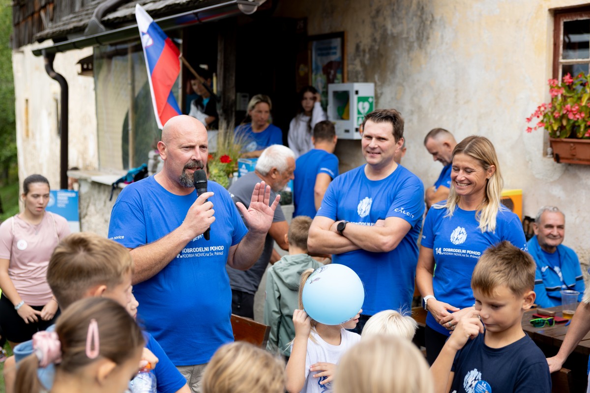 Sporočilo za javnost po dobrodelnem pohodu na Sveti Primož