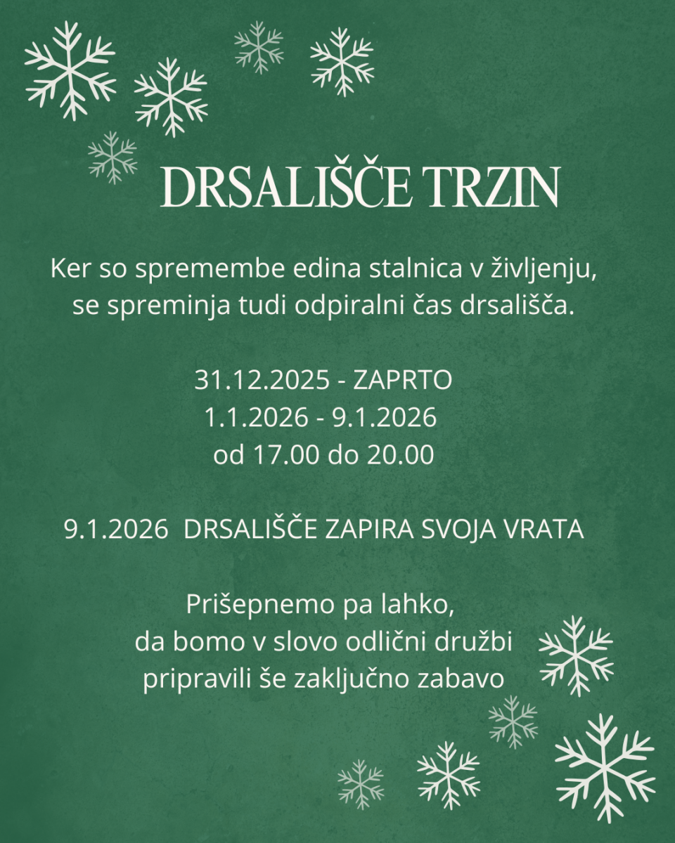 Spremenjen odpiralni čas drsališča